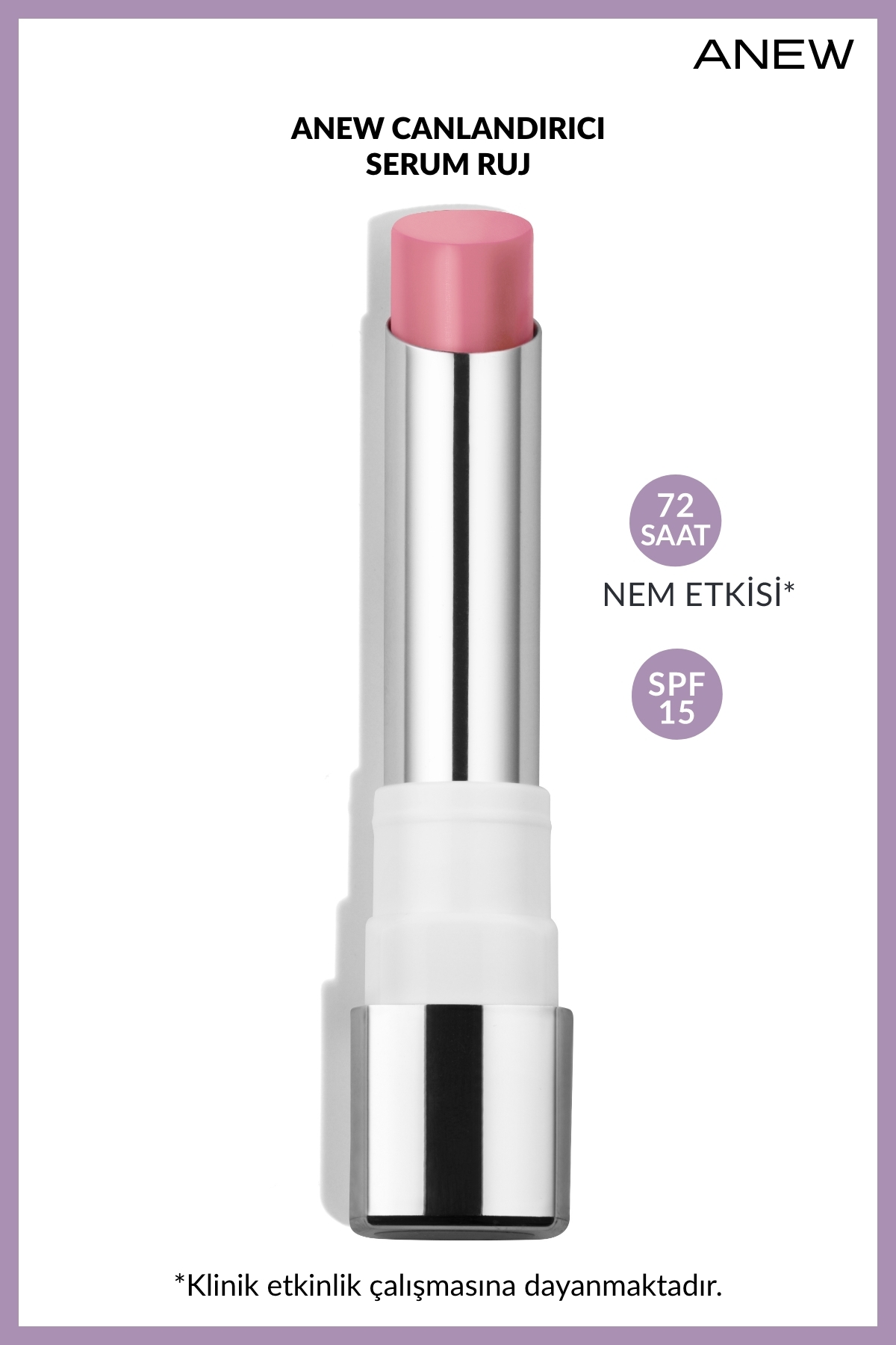 AVON Anew Canlandırıcı Serum Ruj - Refreshing Petal