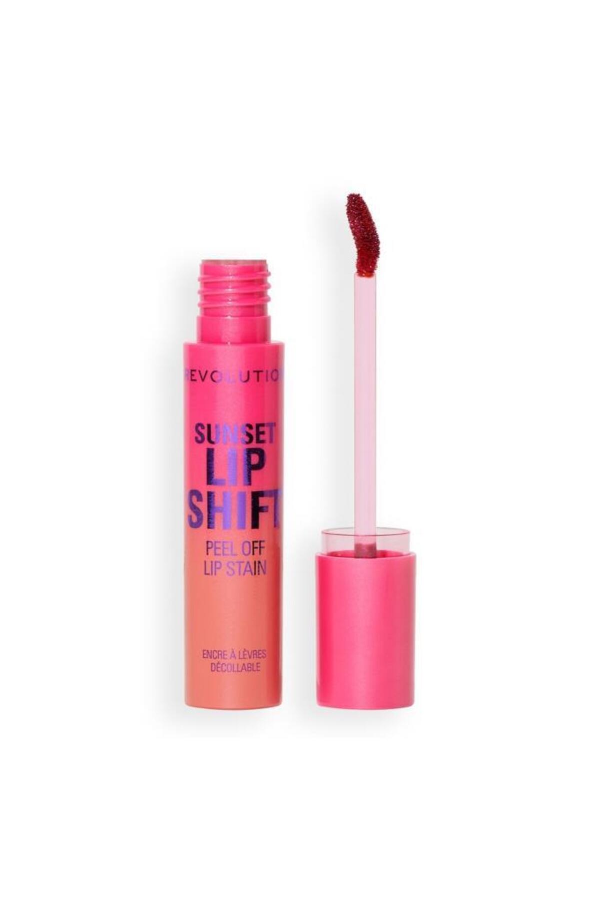Revolution Sunset Peel Off Lip Stain Flushed Pink