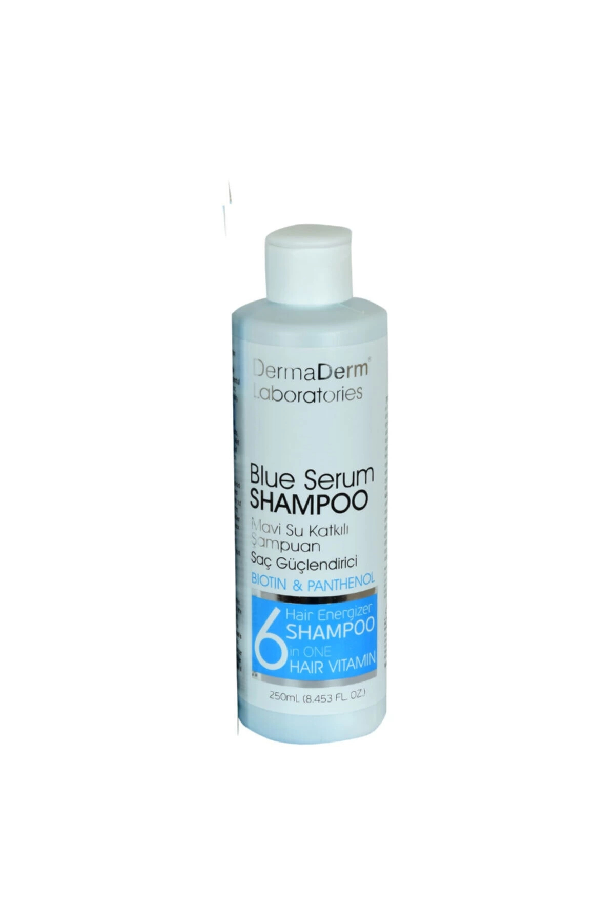 DermaDerm Mavi Serum Şampuanı Saç Güçlendirici (biotin Panthenol Vitamin E-keratin) 250 ml