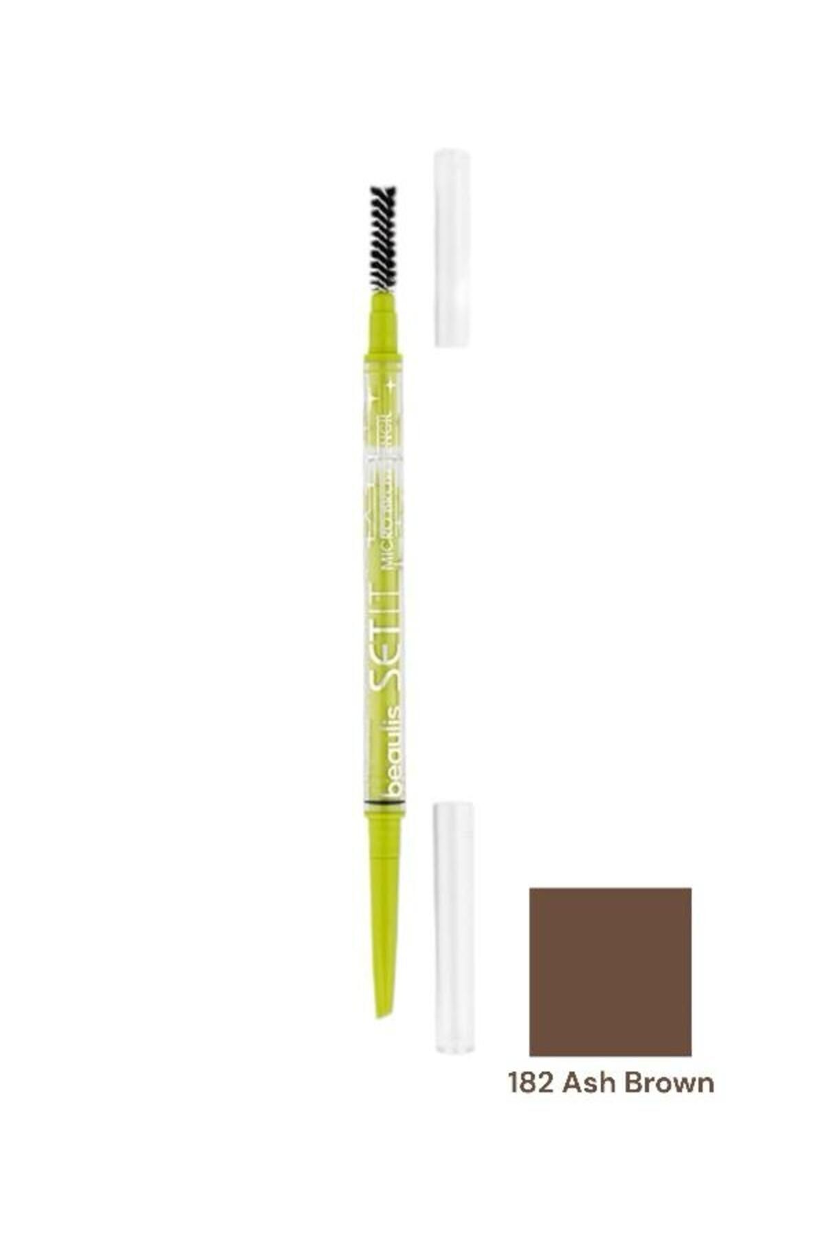 beaulis Set It Mikro Kaş Kalemi Micro Brow Pencil (182 ASH BROWN)