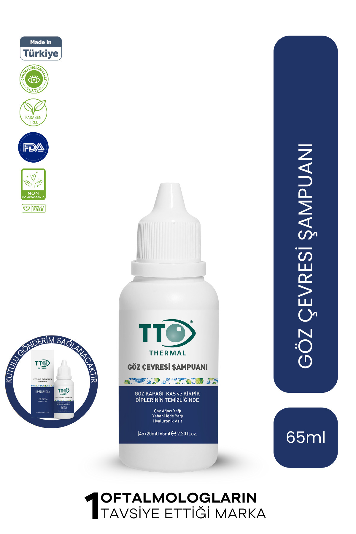 TTO Göz Çevresi Şampuanı 45 ml 15 ml