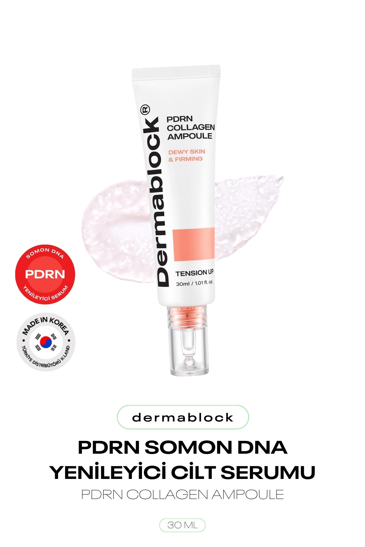 DERMABLOCK PDRN Somon Dna Yenileyici Serum PDRN Collagen Ampoule