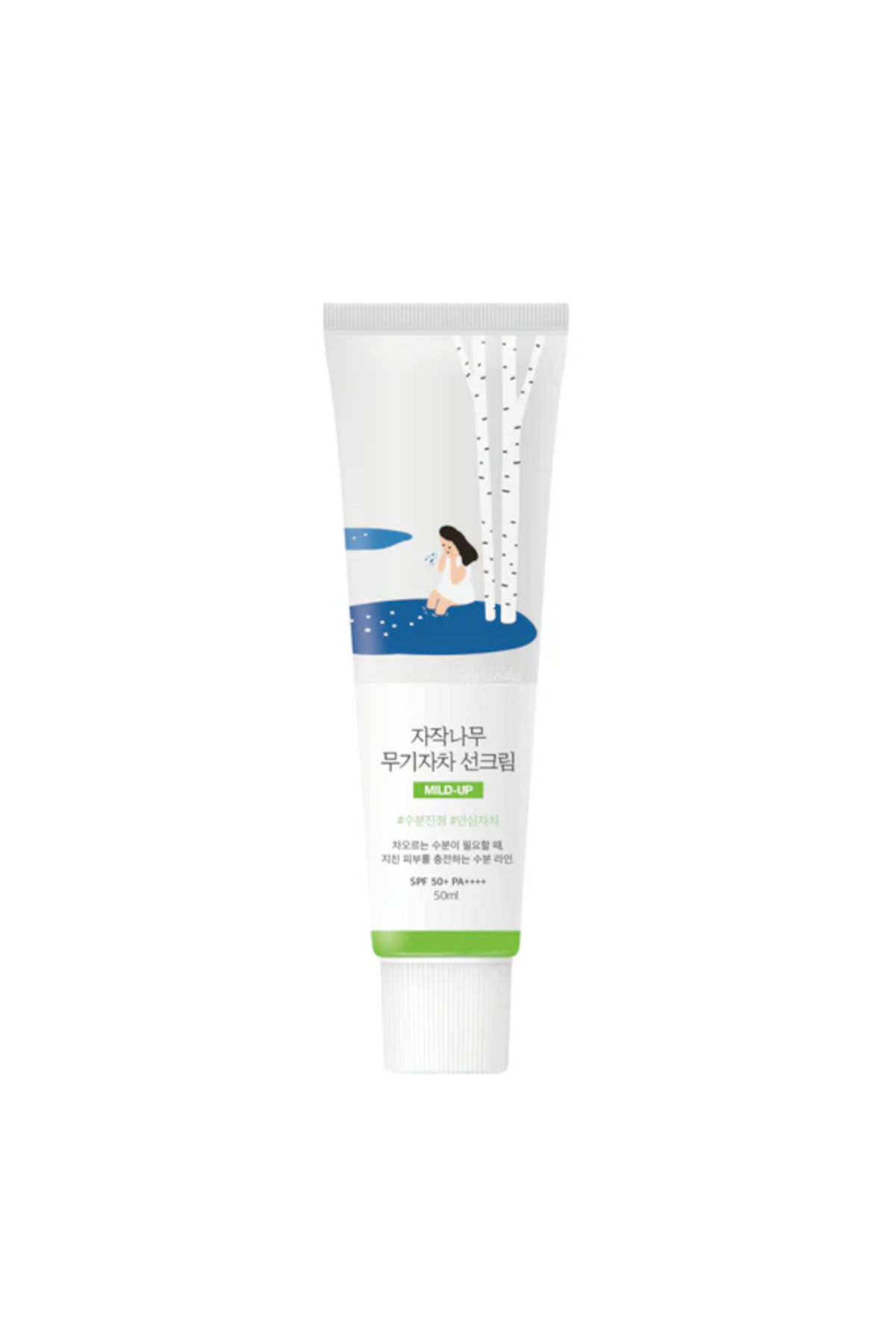 Round Lab Birch Juice Mild-Up Sunscreen (Cilt Tonu Eşitleyici Huş Ağacı Özlü Mineral Güneş Kremi)50ml