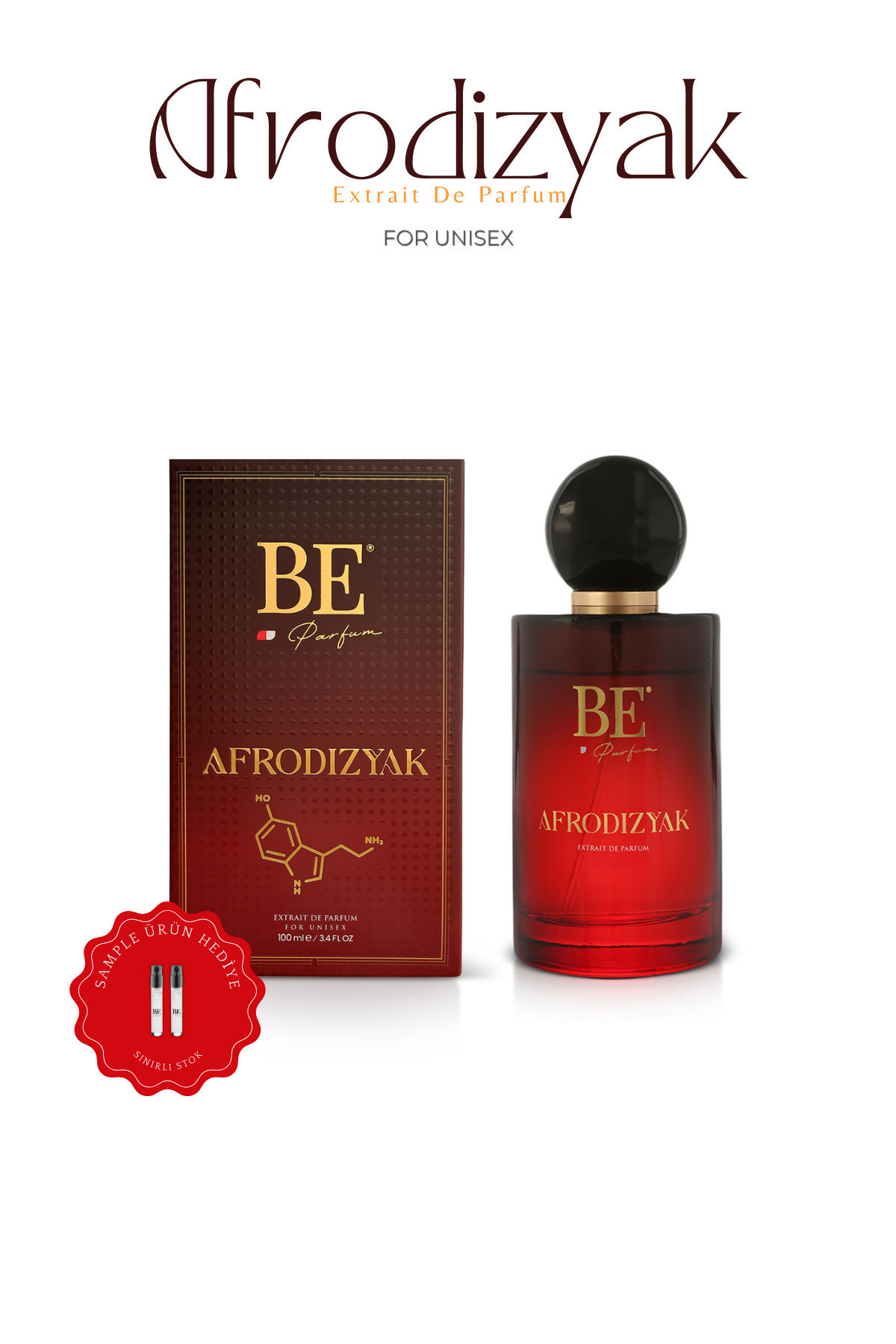 BE PARFÜM Afrodizyak 100 ml Extrait de Parfum Unisex