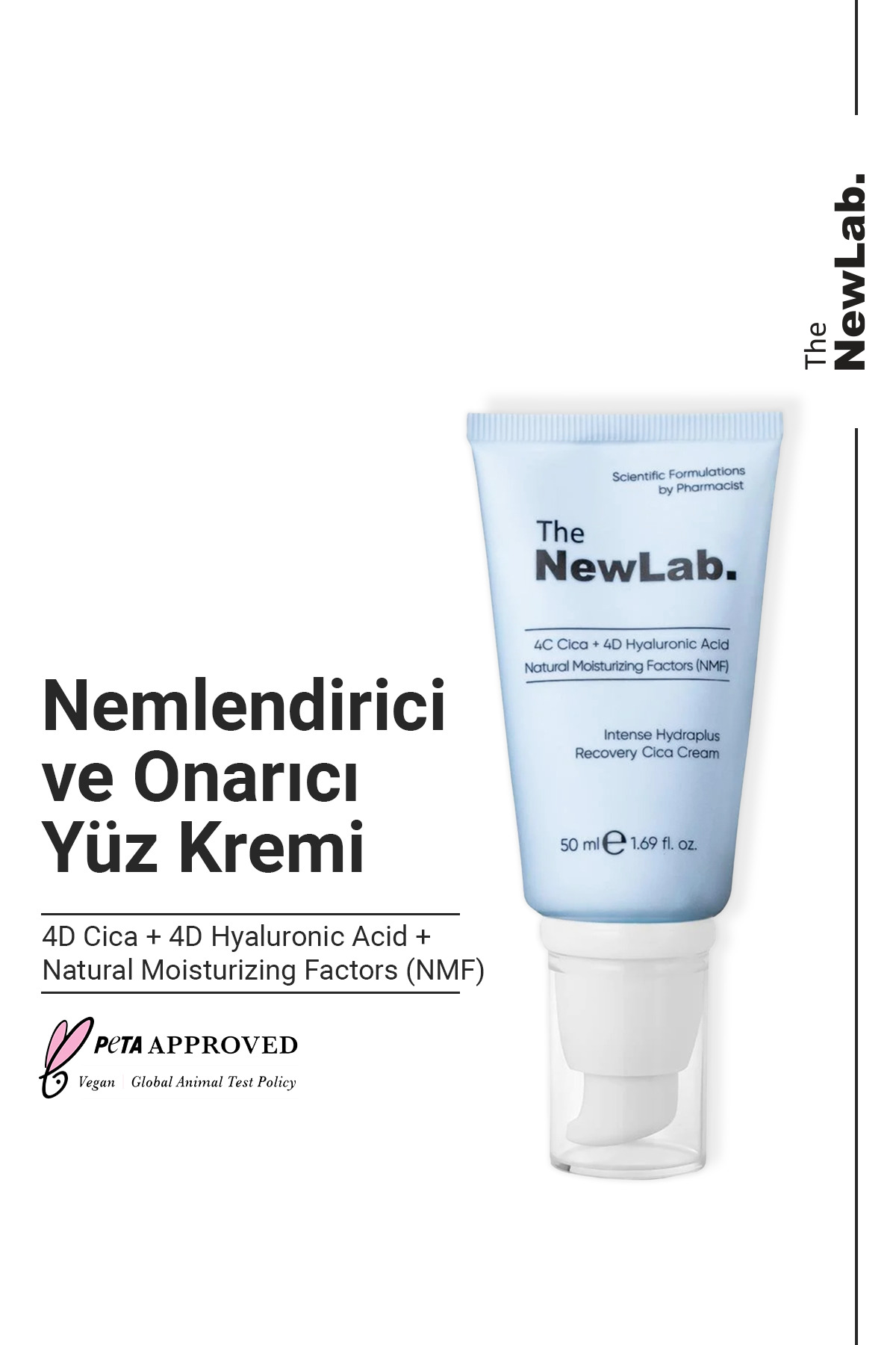 The NewLab Yoğun Nemlendirici Ve Onarıcı Cica Krem