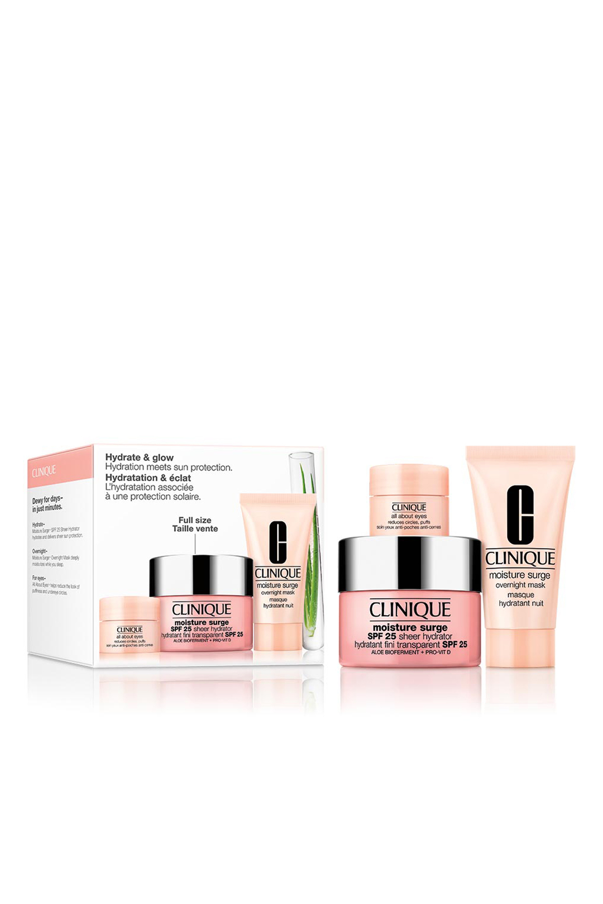 Clinique Hydration & Glow - Nemlendirme ve Güneş Koruması Bir Arada Set