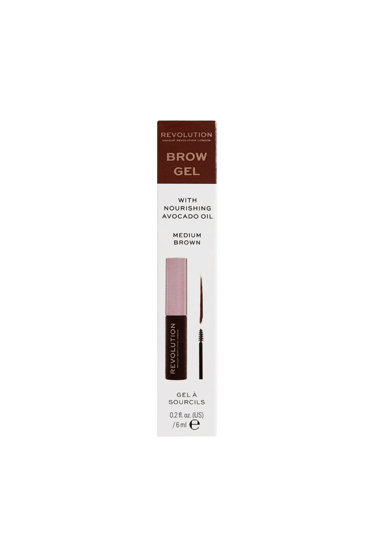Revolution Revolutıon Brow Gel Medıum Brown Kahverengi Kaş Jeli