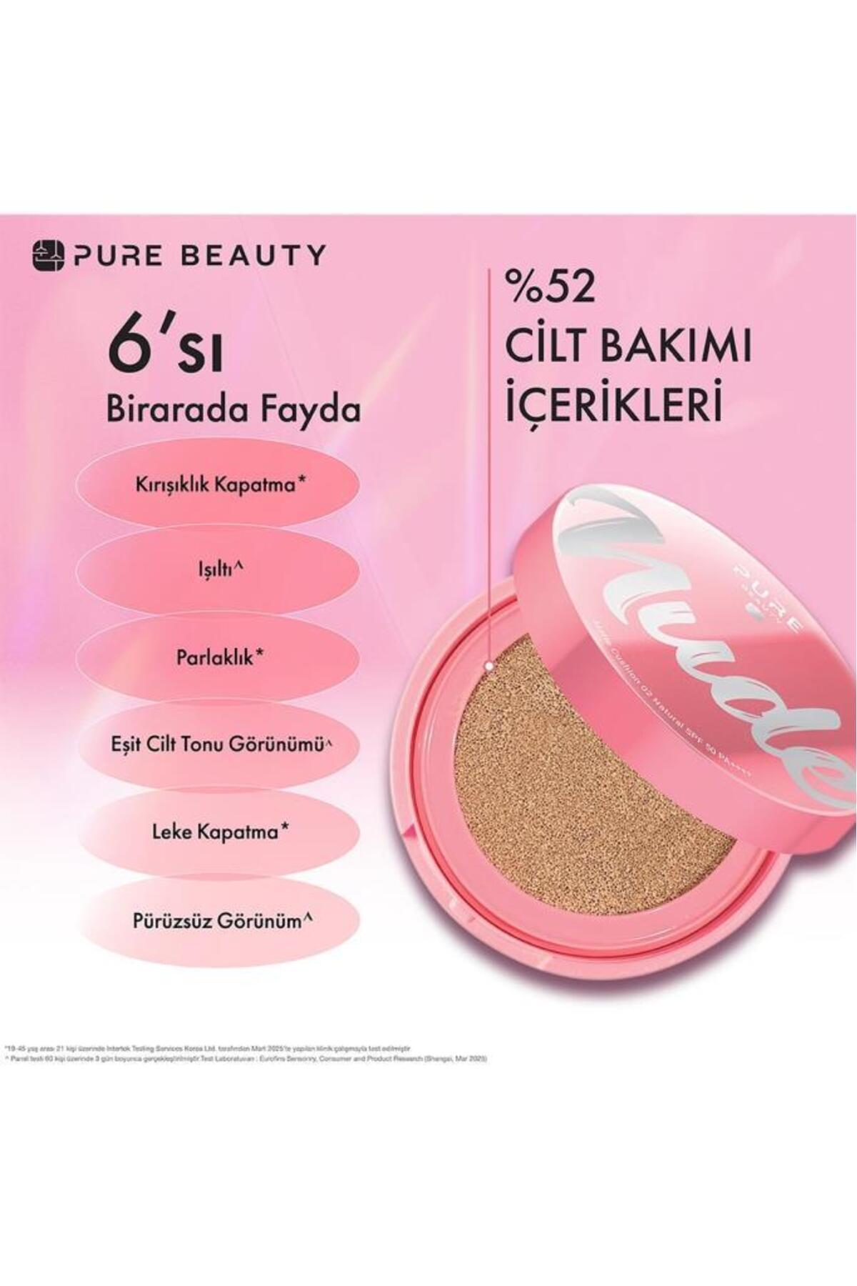 PURE BEAUTY Cushion Krem Natural Refill 12 g