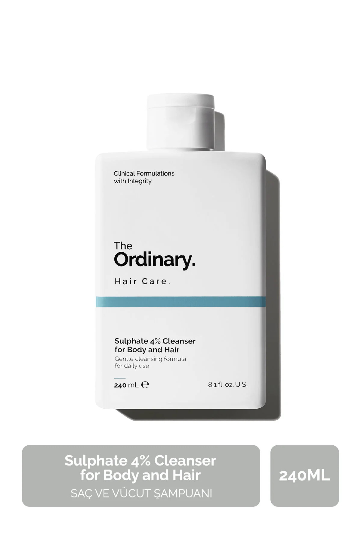 The Ordinary Sulphate 4% Cleanser for Body and Hair - Saç ve Vücut Şampuanı