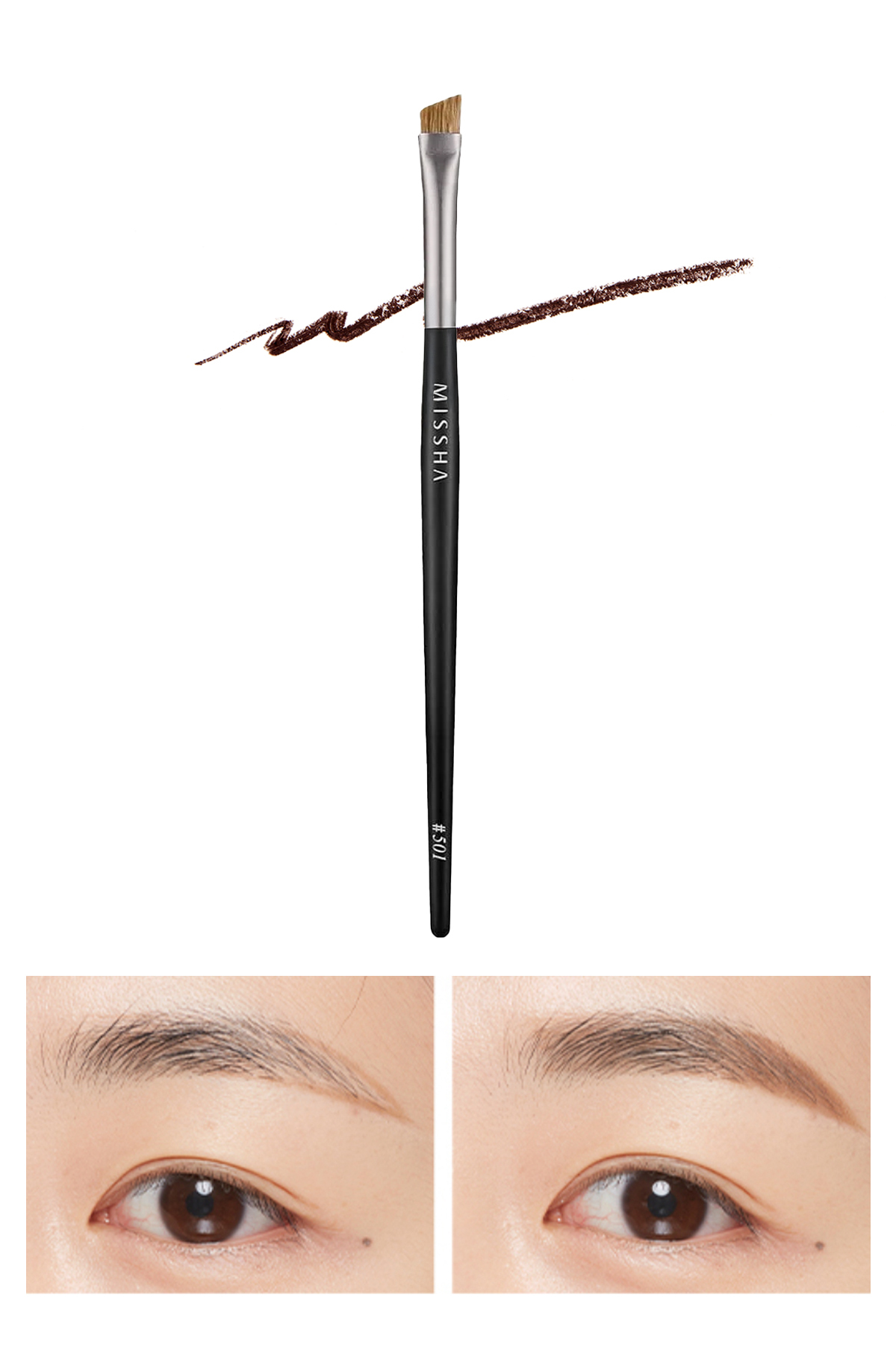 Missha Açılı Kaş Fırçası Artistool Brow Brush #501
