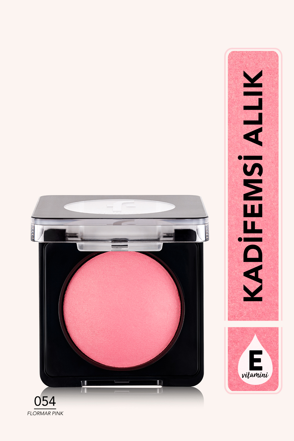 Flormar Işıltılı Fırınlanmış Allık - Baked Blush-On - 054 Flormar Pink