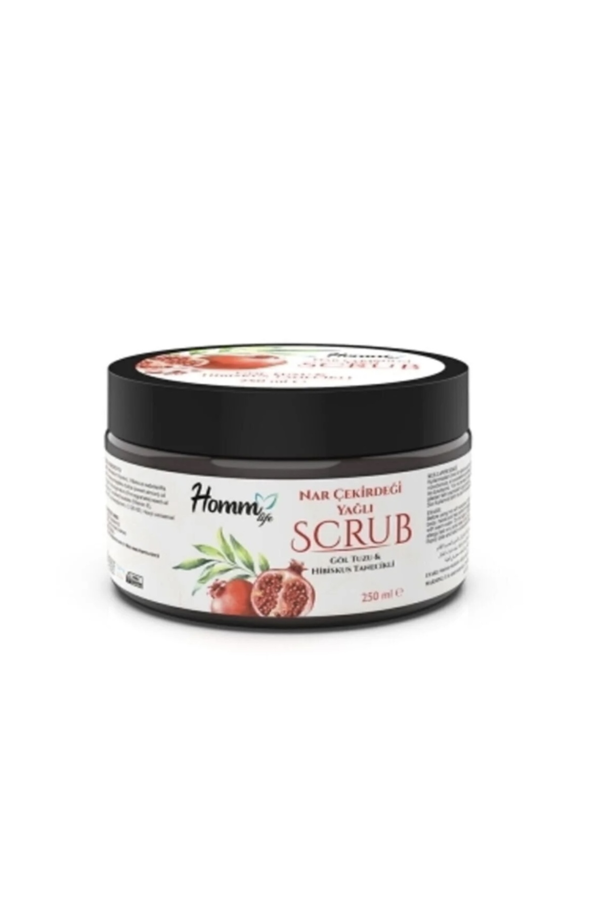 Homm Bitkisel Homm Lıfe Nar Çekirdeği Yağlı Scrub 250 ml