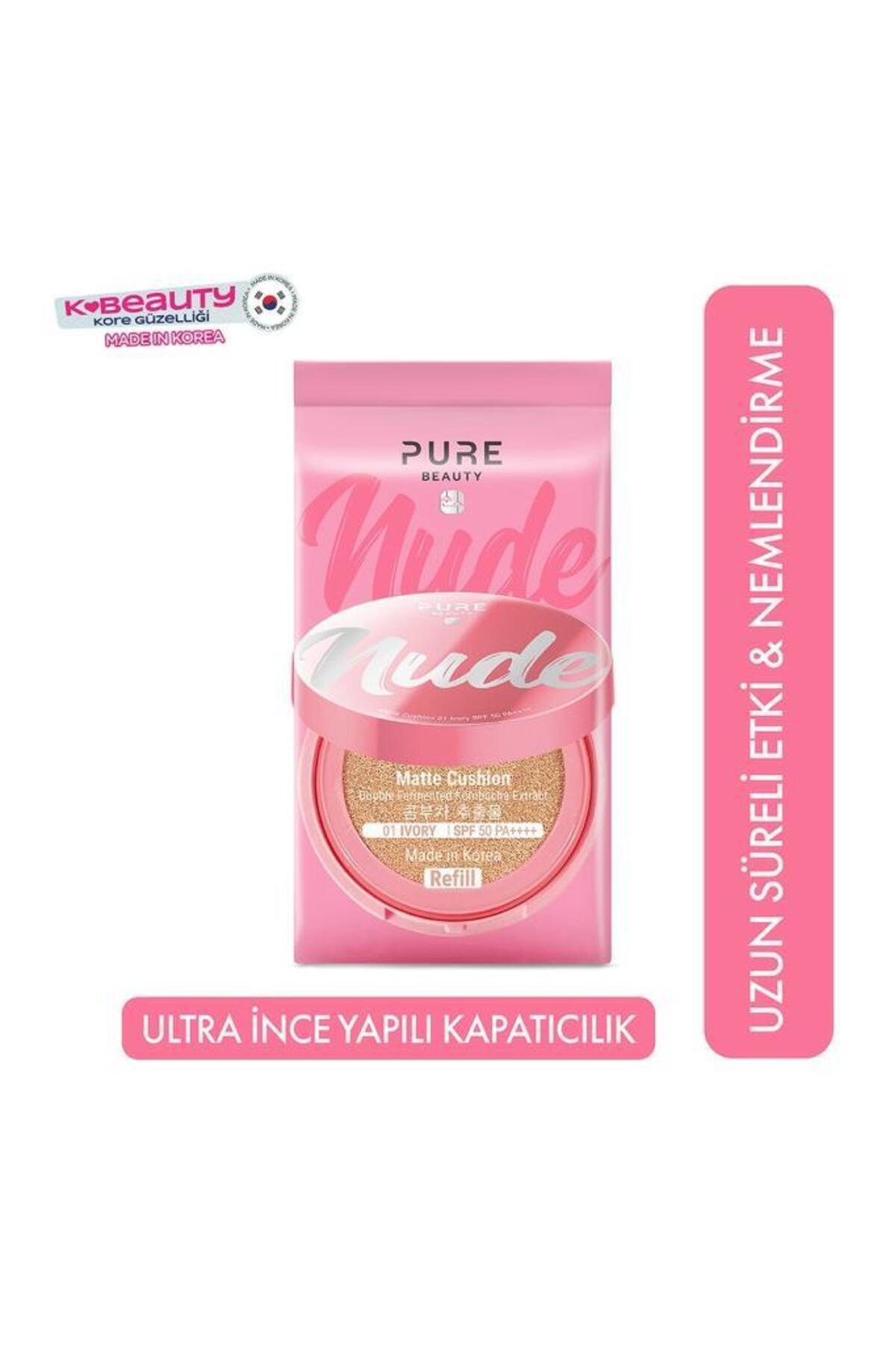 PURE BEAUTY Cushion Krem Ivory Refill 12 g