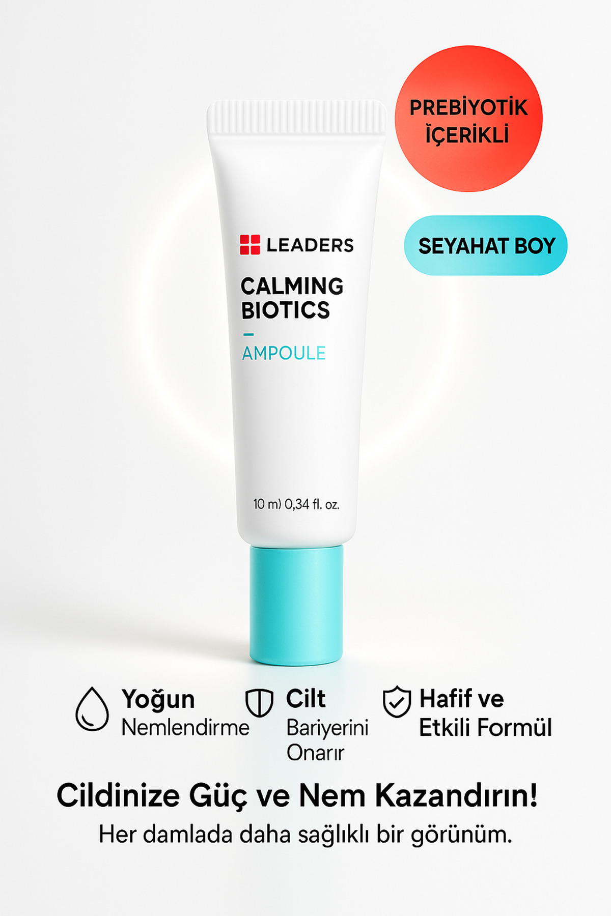 Leaders Yoğun Nemlendirici Cilt Bariyer Onarıcı Ampul 10 ml – Seyahat Boy