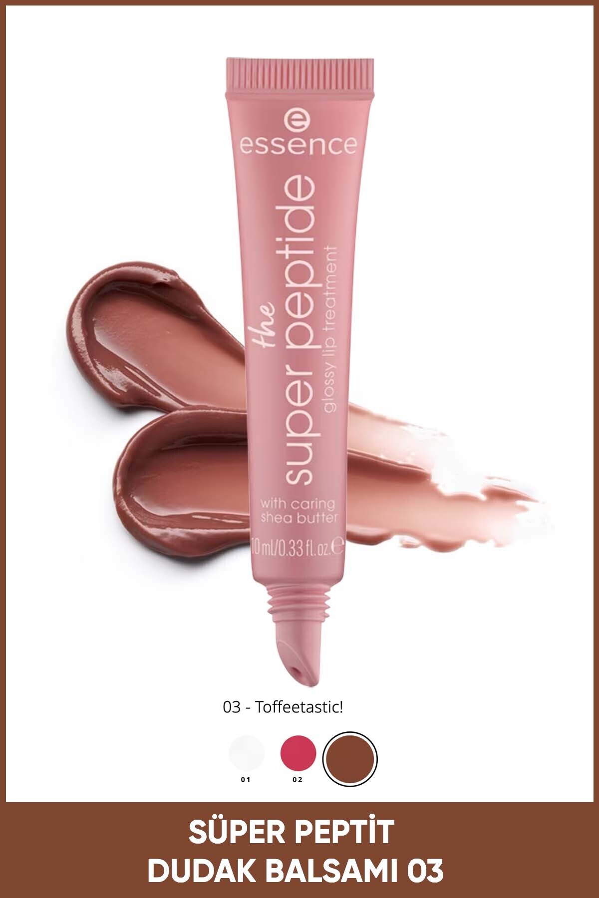 Essence The Super Peptide Parlak Dudak Bakım Ürünü No: 03