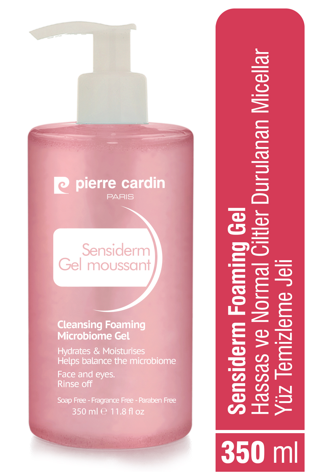 Pierre Cardin Sensiderm Foaming Gel Hassas ve Normal Ciltler Durulanan Micellar Yüz Temizleme Jeli 3