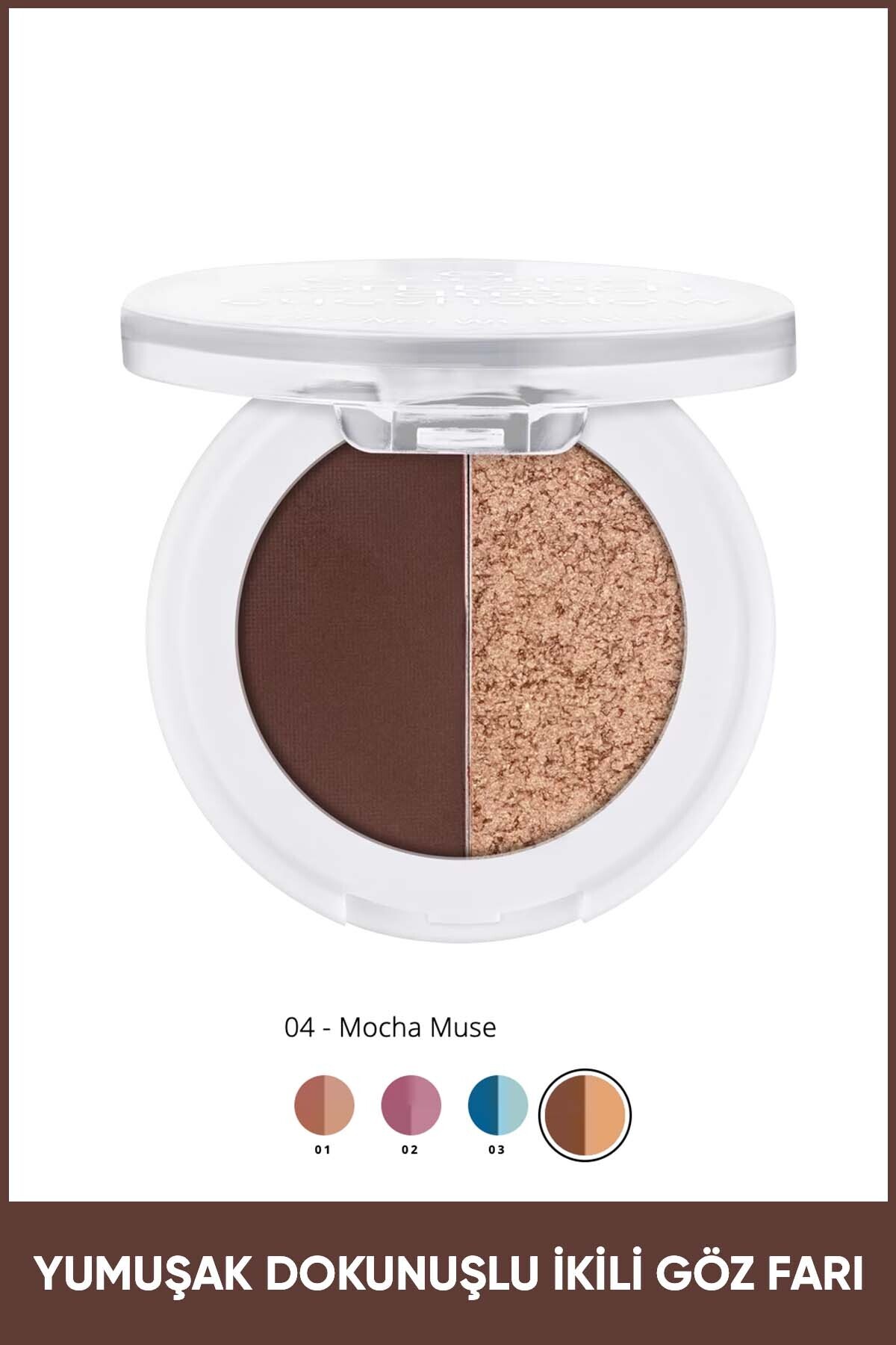 Essence Soft TOUCH İkili Far Paleti No: 04