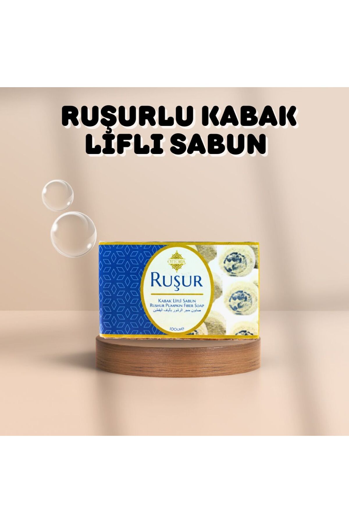 OTTORIA Ruşur Kabak Lifli Sabun