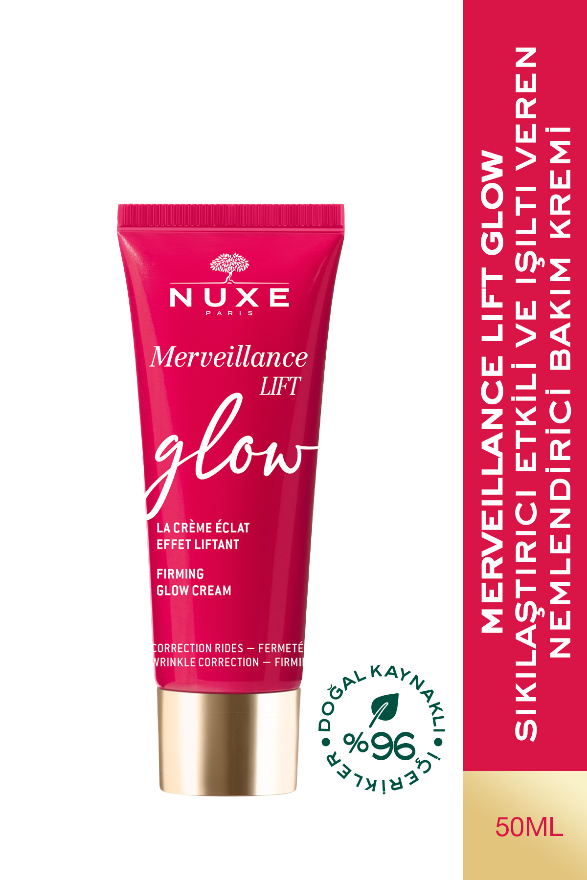 Nuxe Merveillance Lift – Yoğun Nemlendirici, Aydınlatıcı ve Cildi Canlandırıcı Yüz Kremi