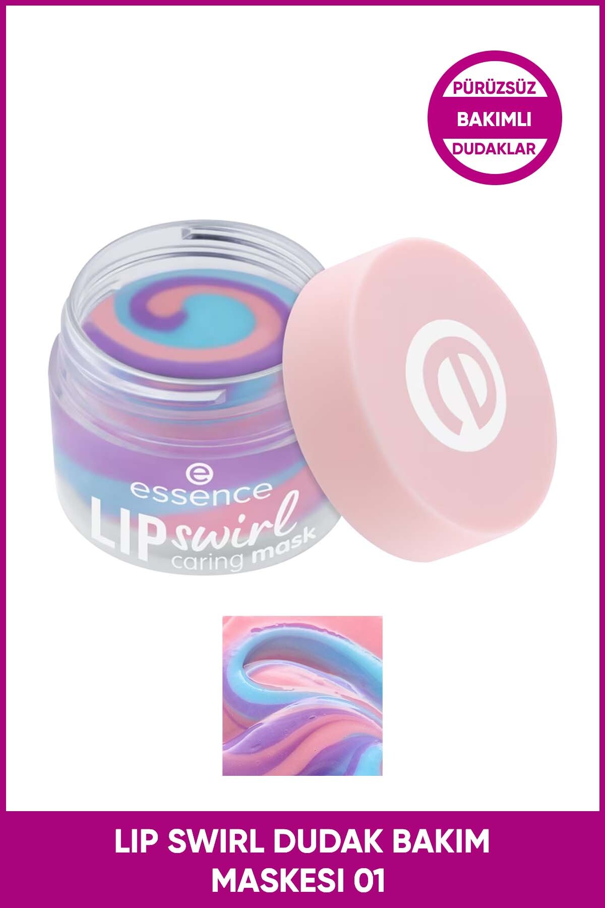 Essence Lip Swirl Dudak Bakım Maskesi