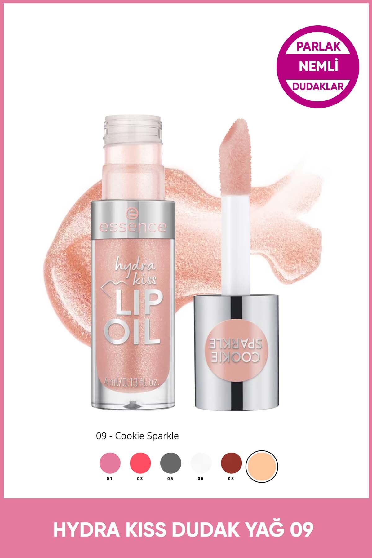 Essence Hydra Kiss Dudak Yağı No: 09
