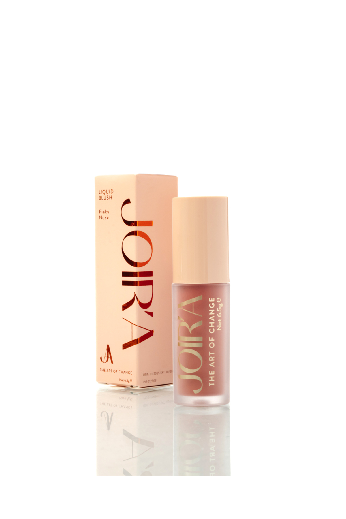 JOIR'A Likit Allık - Liquid Blush - Pinky Nude - Yumuşak Sürüm Rahat Dağılım 6.5g