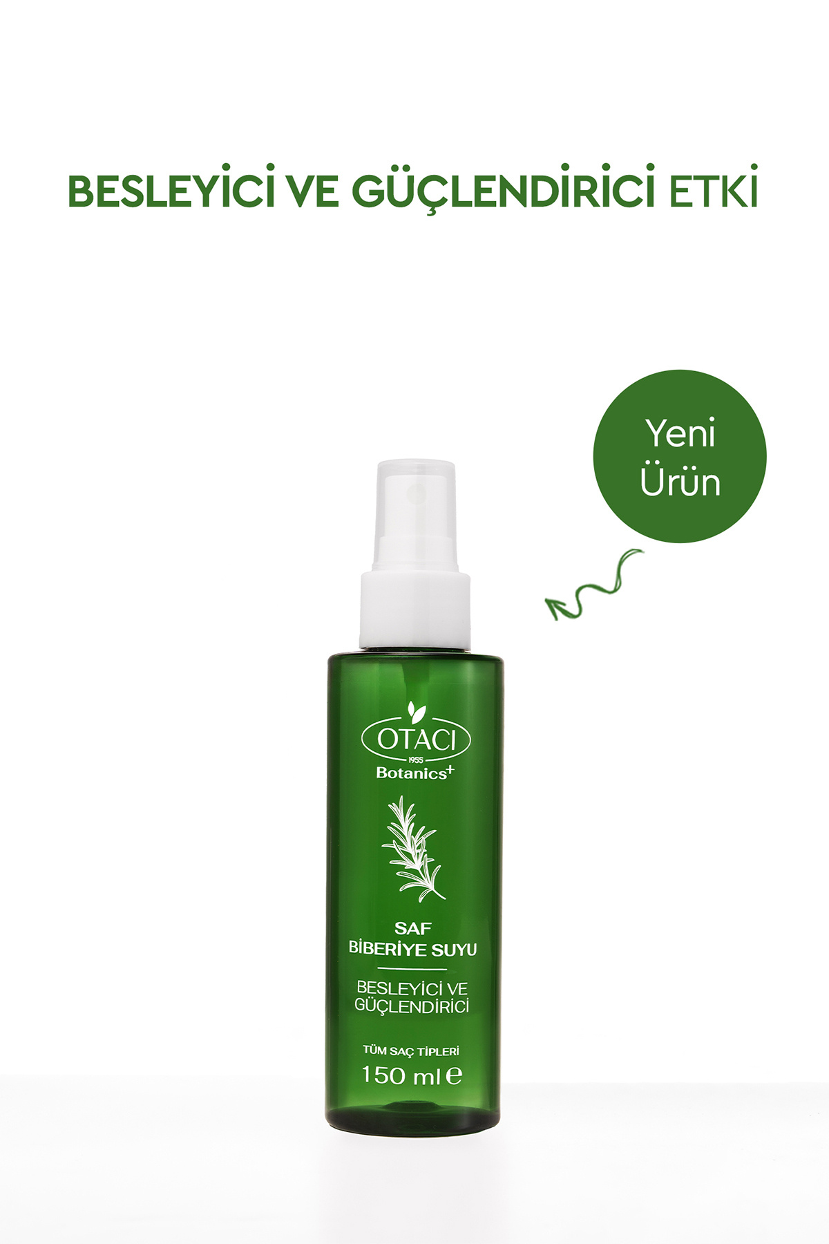 Otacı Botanics+ Saf Biberiye Suyu Tonik
