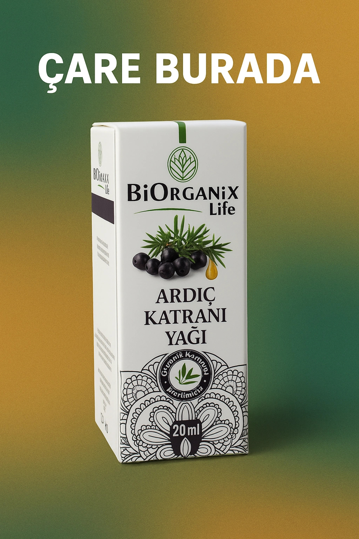 Çare Burada Ardıç Katranı Yağı 20 Ml
