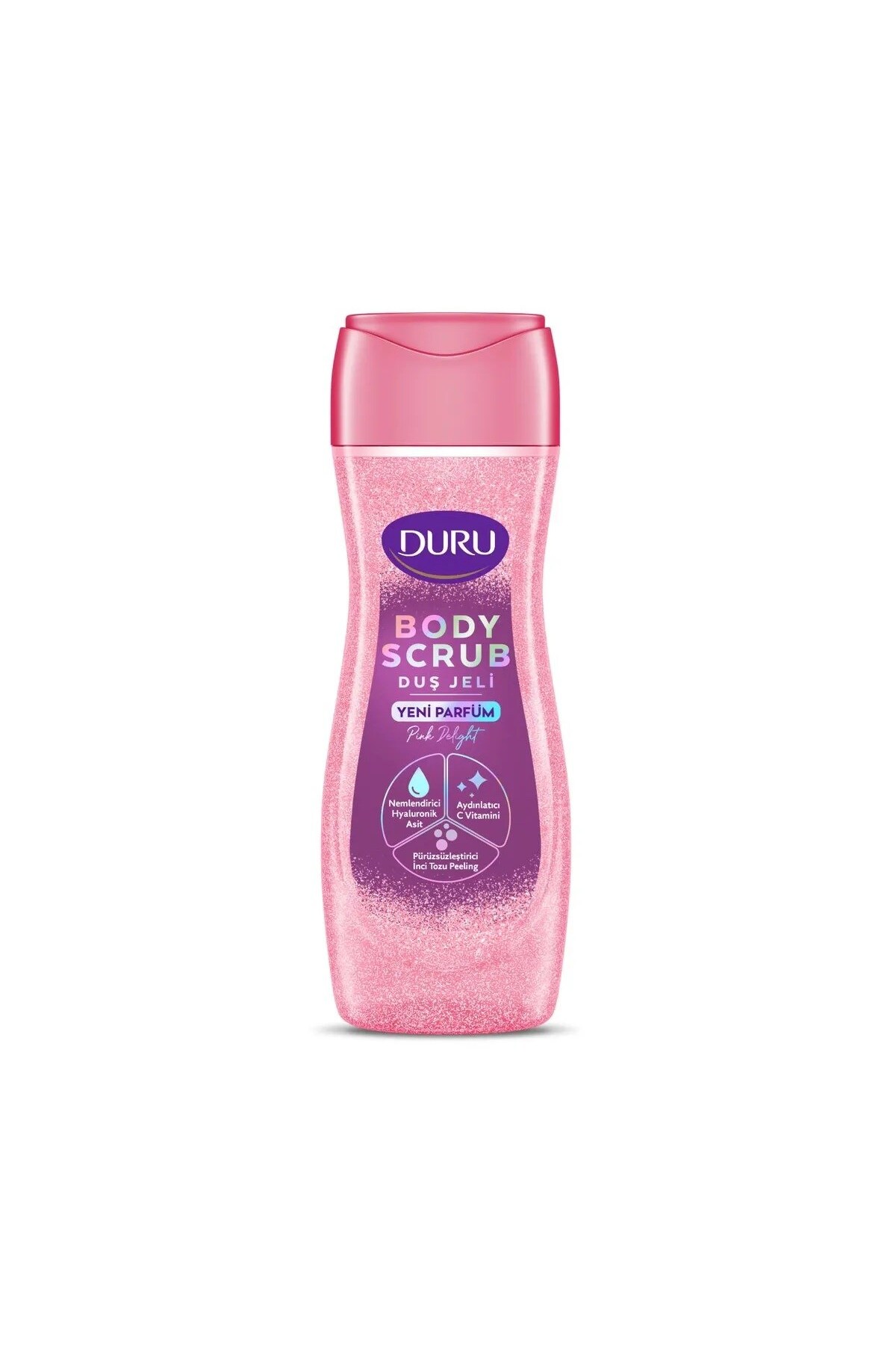 Duru Body Scrub Duş Jeli Pink Delight 450 ml