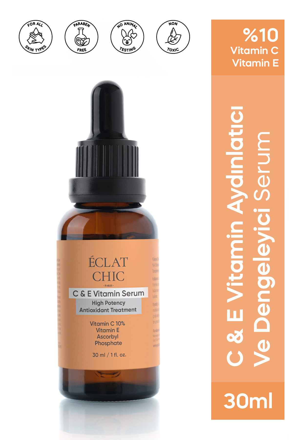 Eclat Chic C & E Vitamin Aydınlatıcı Ve Canlandırıcı Serum