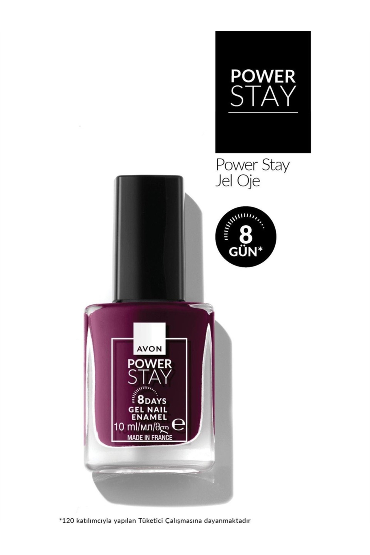 AVON Power Stay Gel Tırnak Cilası 10ml - Hypnotise