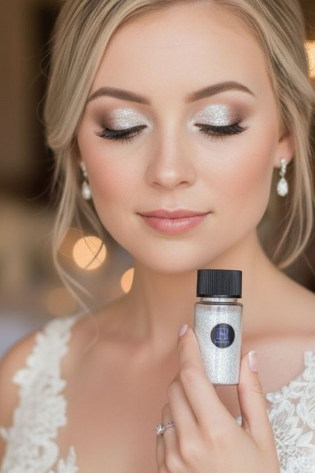 wonderway Glammed Silver Pigment - Göz Kalemi Ile