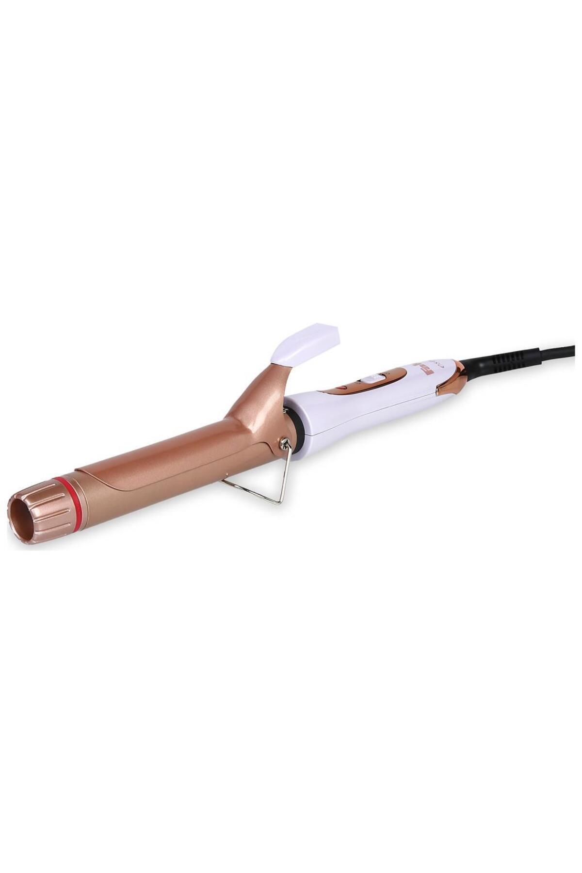 Fakir Estelle Beyaz Rose 25 mm Saç Maşası