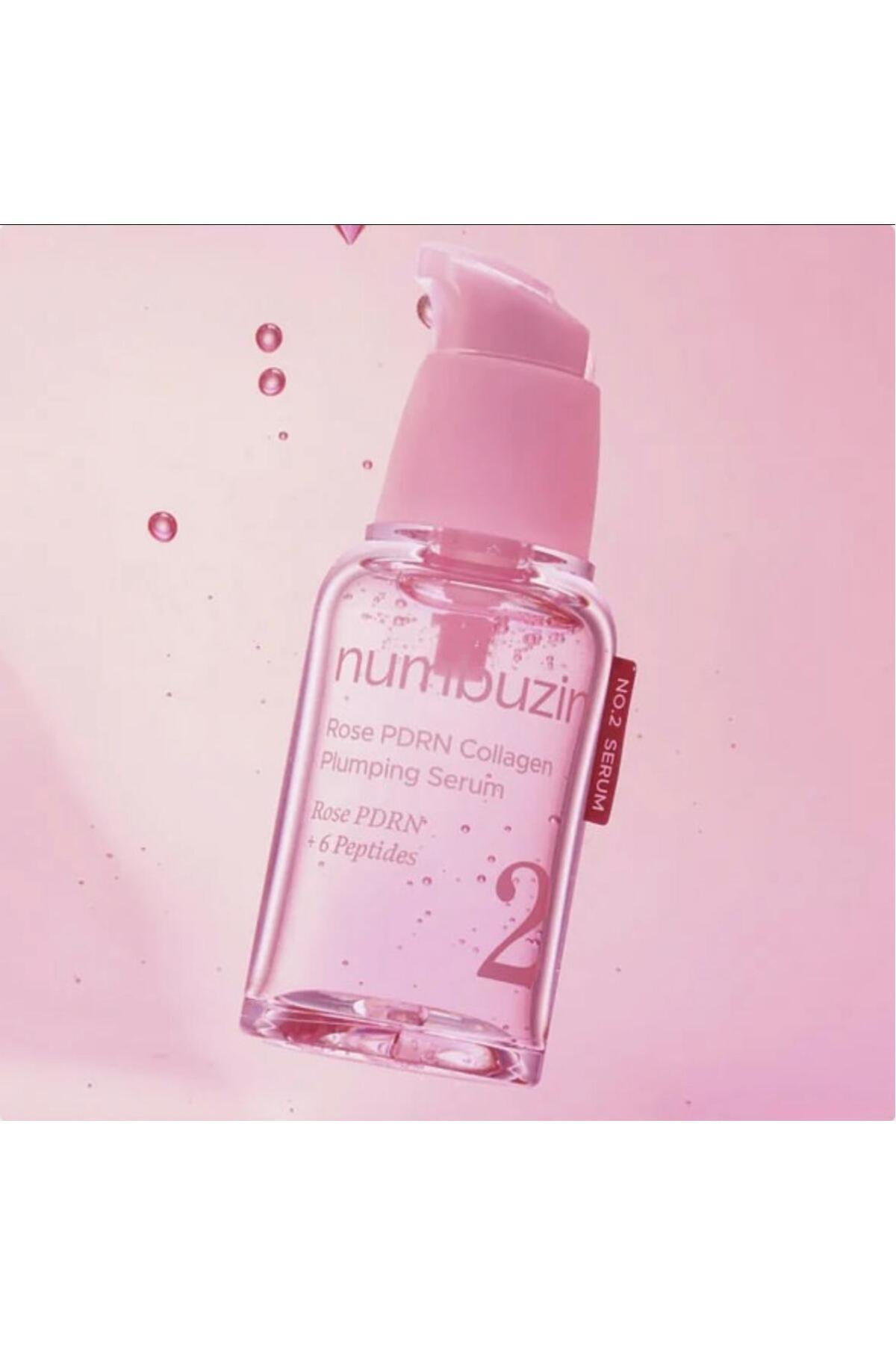 Numbuzin - No.2 Rose PDRN Kolajen Dolgunlaştırıcı Serum(UçanFil)