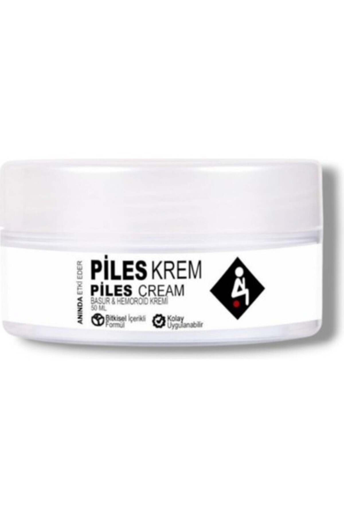 red cream Piles Cream Bitkisel Özlü Anında Rahatlatıcı Bakım Kremi- Bas.r ve Hem.rodinize Birebir 50 ml