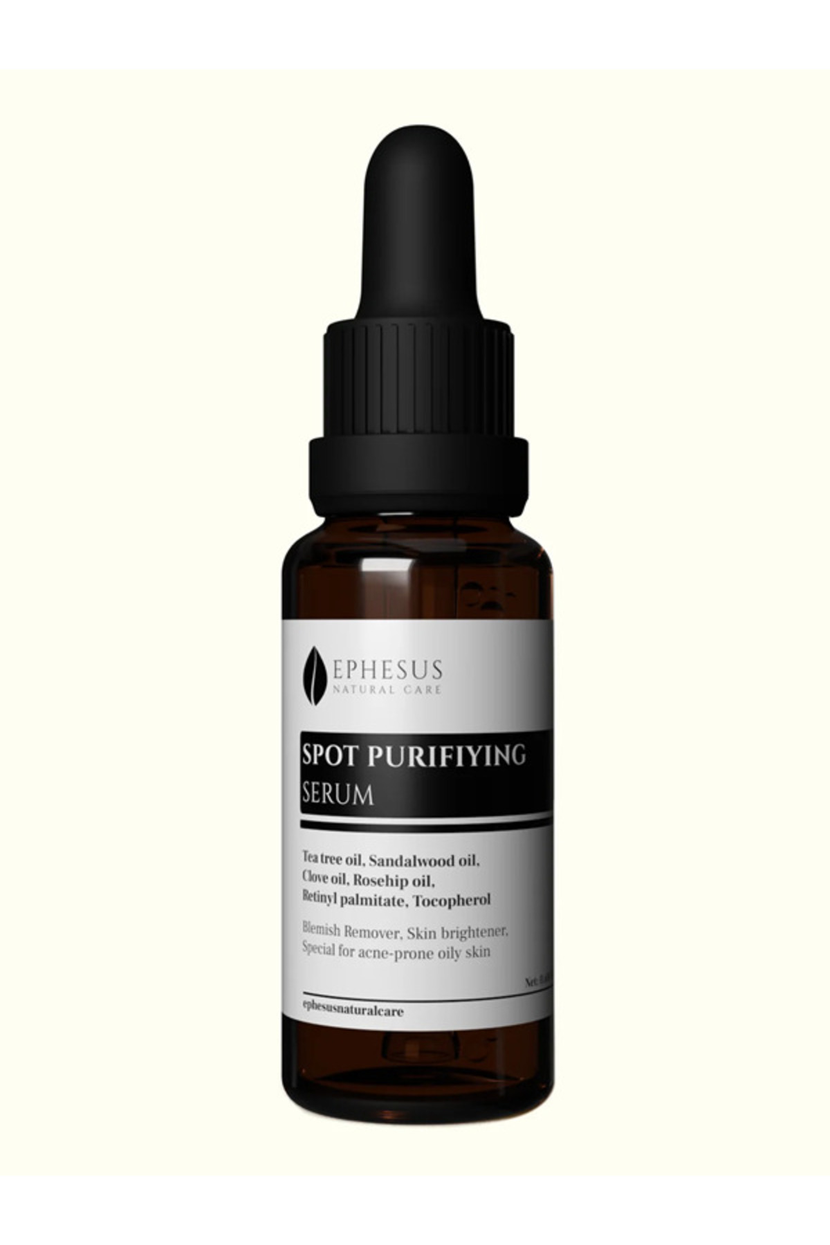 Ephesus Natural Care Spot Purifying Akneye Yatkın Yağlı Ciltlere Uygun ve Leke Karşıtı Serum 20ml