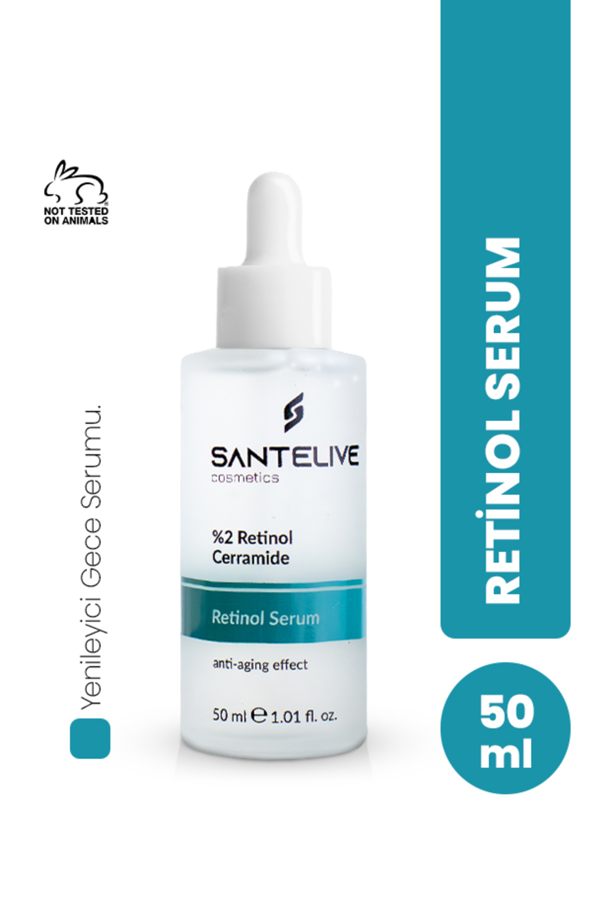 Santelive Retinol + Vitamin A Onarıcı Serum 50 ml
