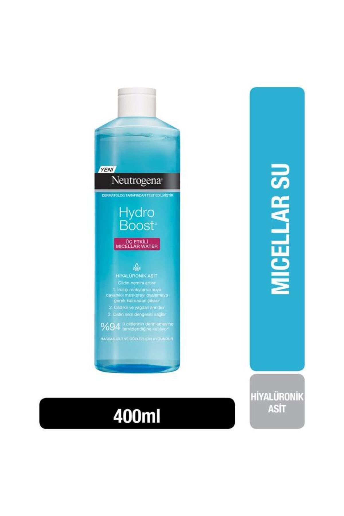 Neutrogena Hydro Boost Üç Etkili Micellar Makyaj Temizleme Suyu 400 ml
