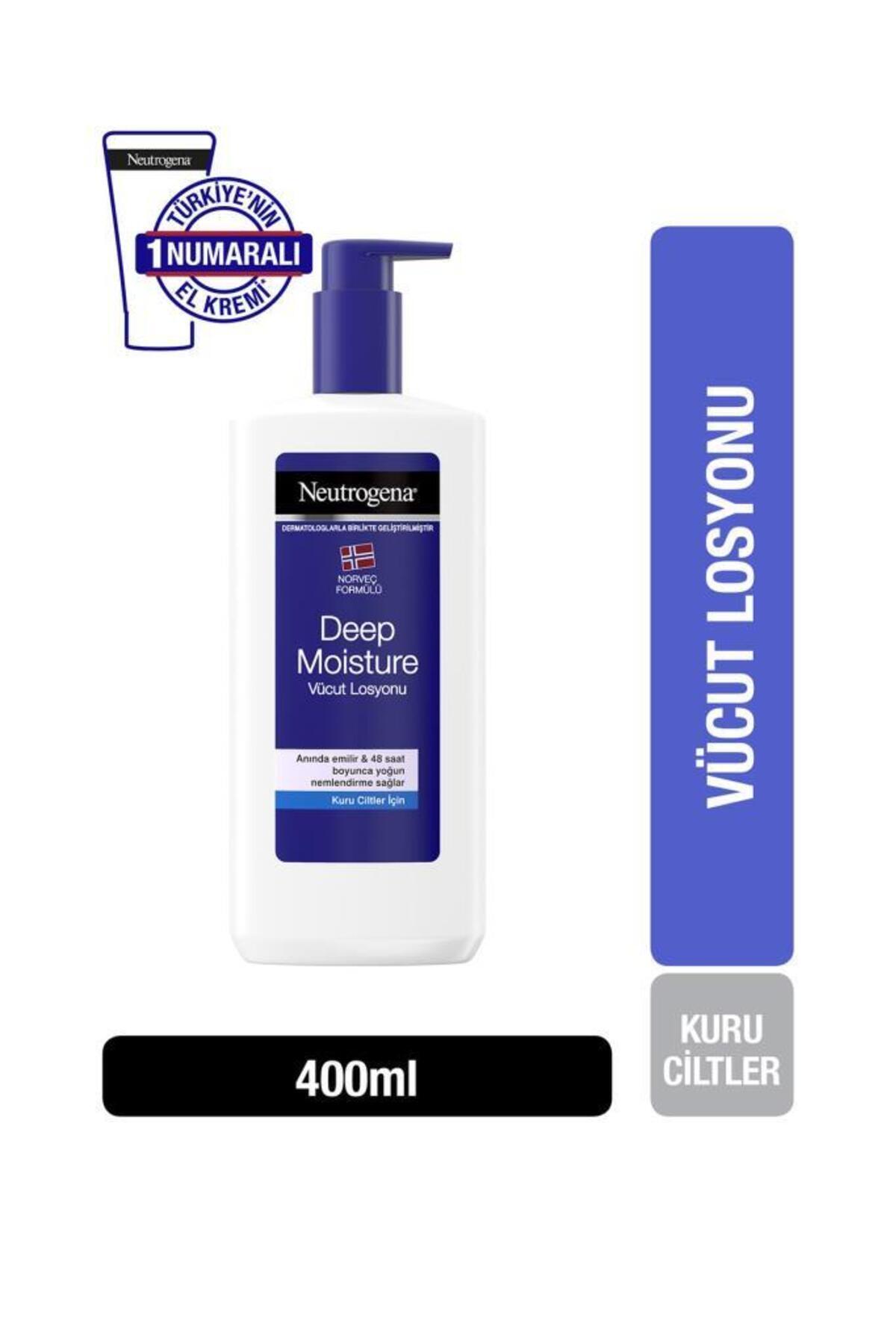 Neutrogena Deep Moisture Vücut Losyonu 400 ml