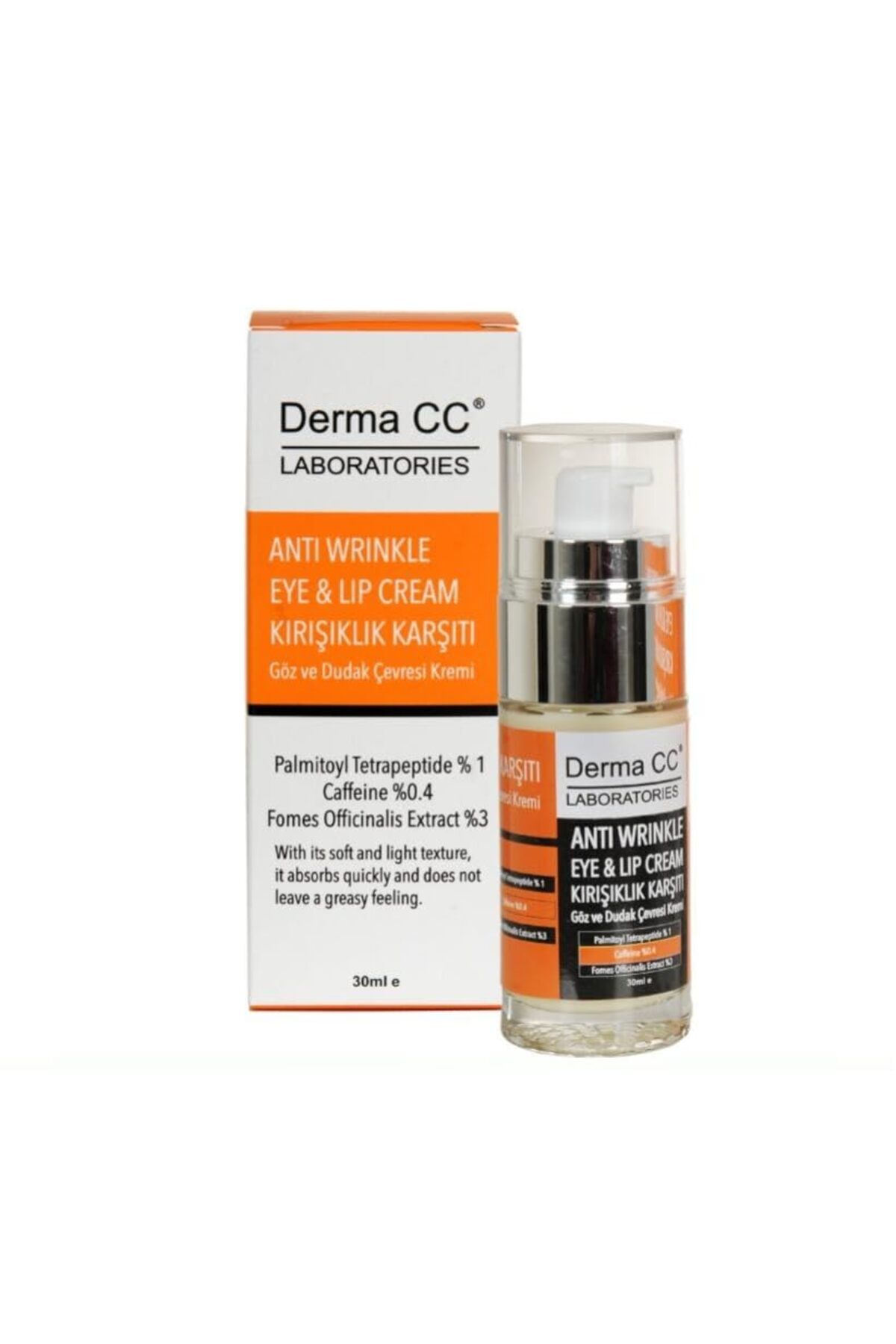 Hype Store DERMA CC LABORATORIES Göz Altı Torbalanmalarına Karşı Krem, 35 Mililitre