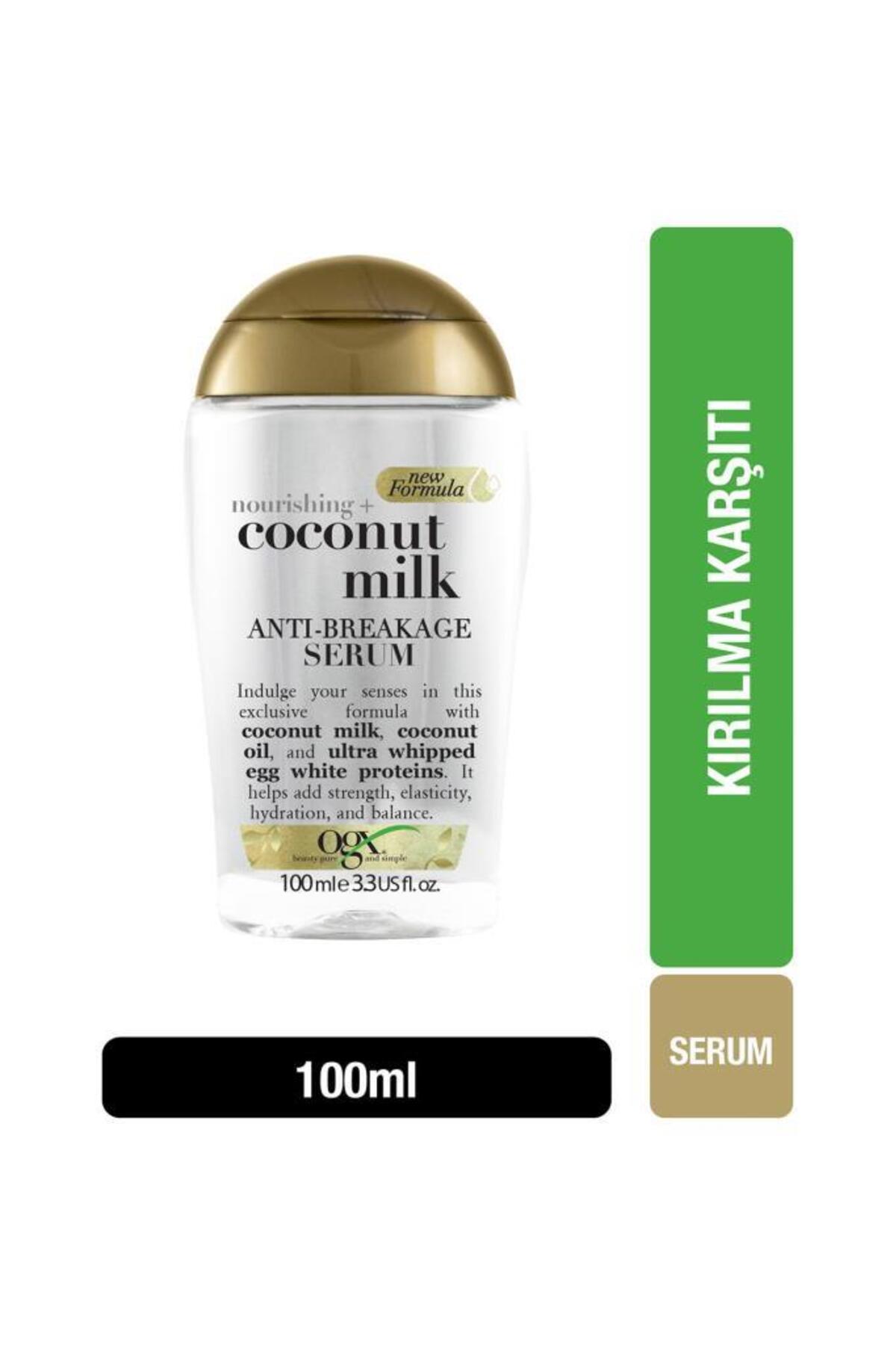 OGX Besleyici ve Kırılma Karşıtı Sülfatsız Coconut Milk Serum 118 ml