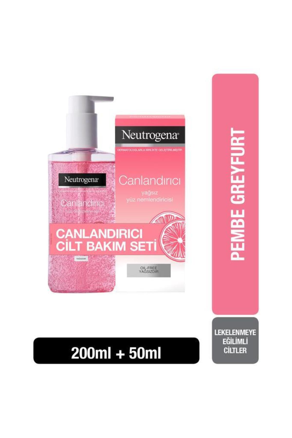 Neutrogena Canlandırıcı Yüz Temizleme Jeli Visibly Clear Yağsız Yüz Nemlendiricisi 50 ml