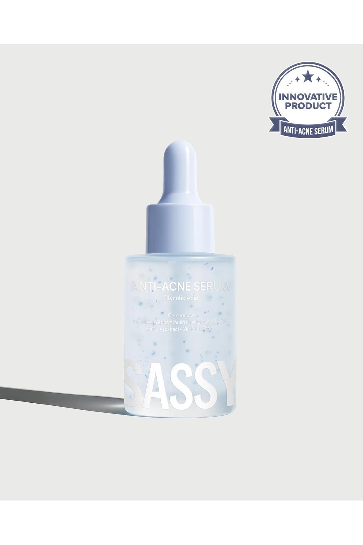 Sassy Go Anti-acne Sebum Dengeleyici Gözenek Karşıtı Serum ( Arbutin & Glycolic Acid ) 30ml
