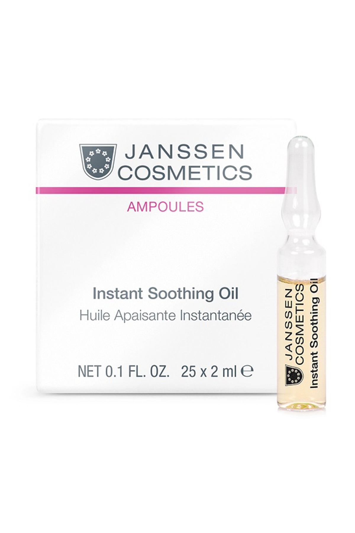 Janssen Cosmetics Instant Soothing Oil 25'liset (2 ML) Ampul Tekli