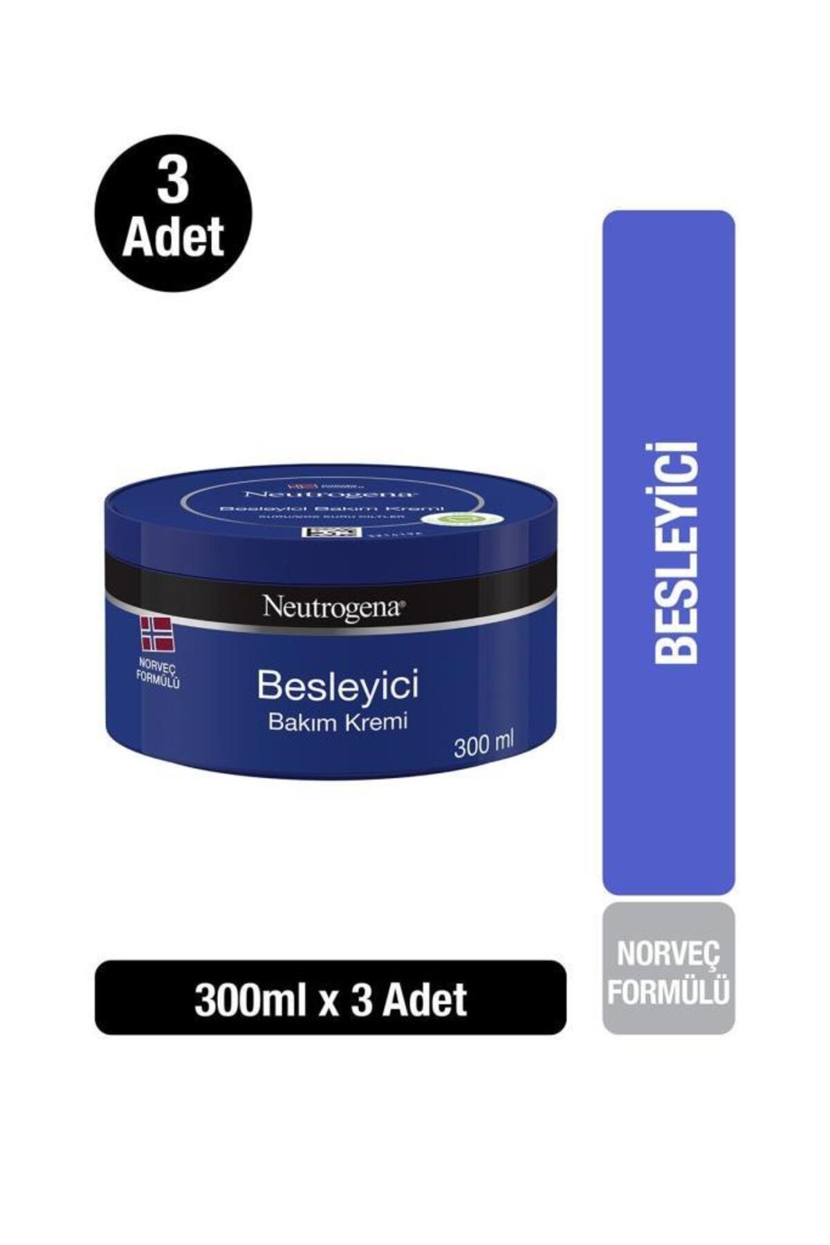 Neutrogena Norveç Formülü Besleyici Bakım Kremi 300 Ml X 3 Adet