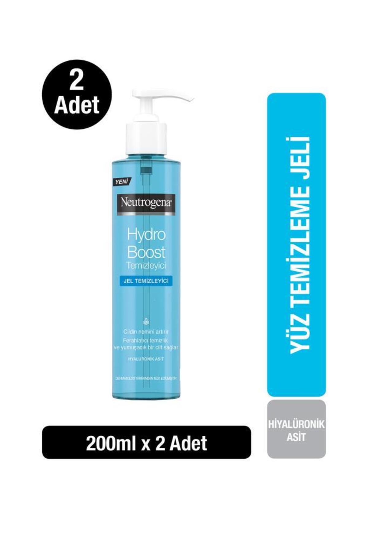 Neutrogena Hydro Boost Water Gel Jel Temizleyici 200 ml x2