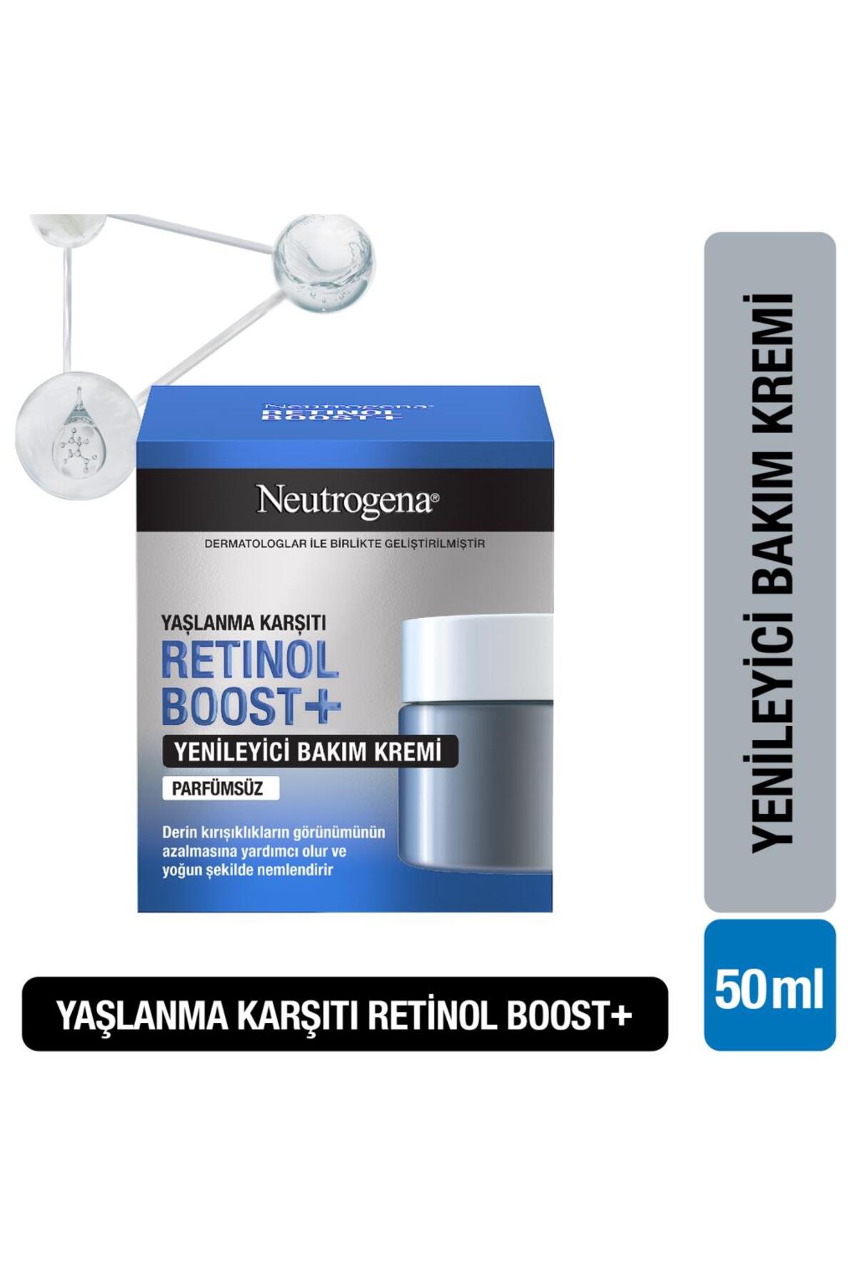 Neutrogena Yaşlanma Karşıtı Retinol Boost+ Yenileyici Bakım Kremi 50 ml