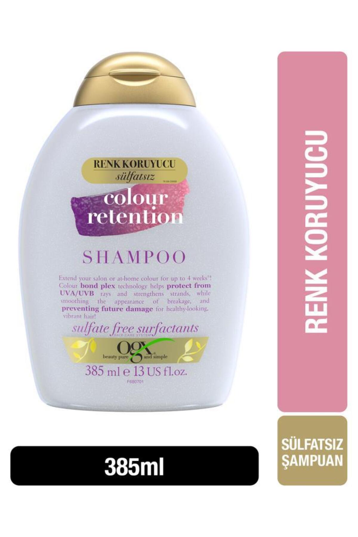 OGX Colour Retention Renk Koruyucu Sülfatsız Şampuan 385 ml