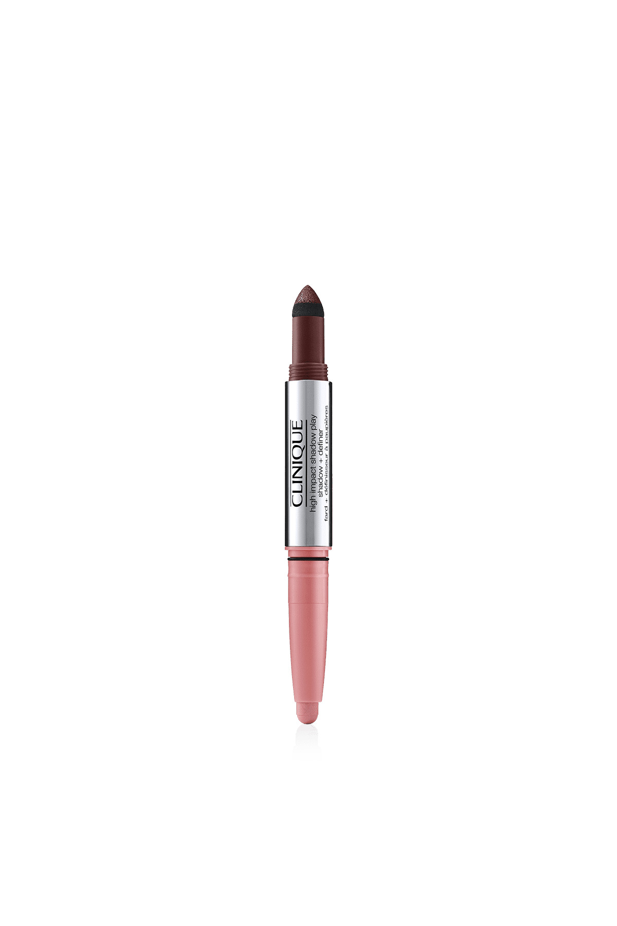 Clinique High Impact Shadow Play™ Çift Taraflı Kalem Far - Black Honey & Pink Honey