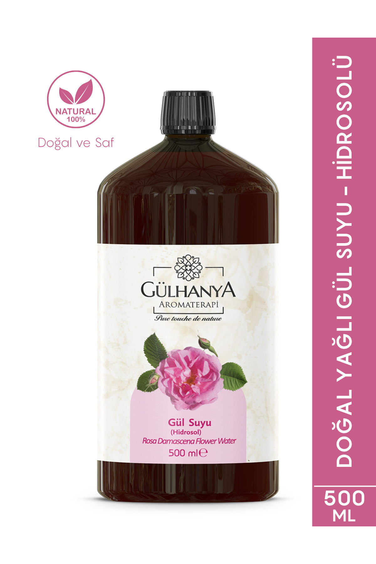 Gülhanya Aromaterapi Doğal Yağlı Gül Suyu 500ml